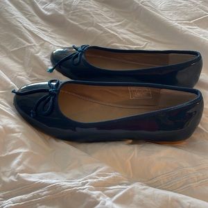 Girls polo ballet flats